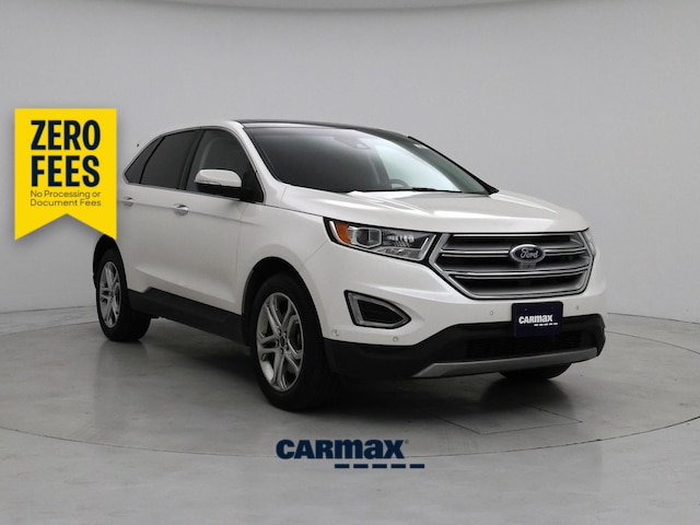 White 2016 Ford Edge SUV / Crossover All-Wheel Drive Automatic