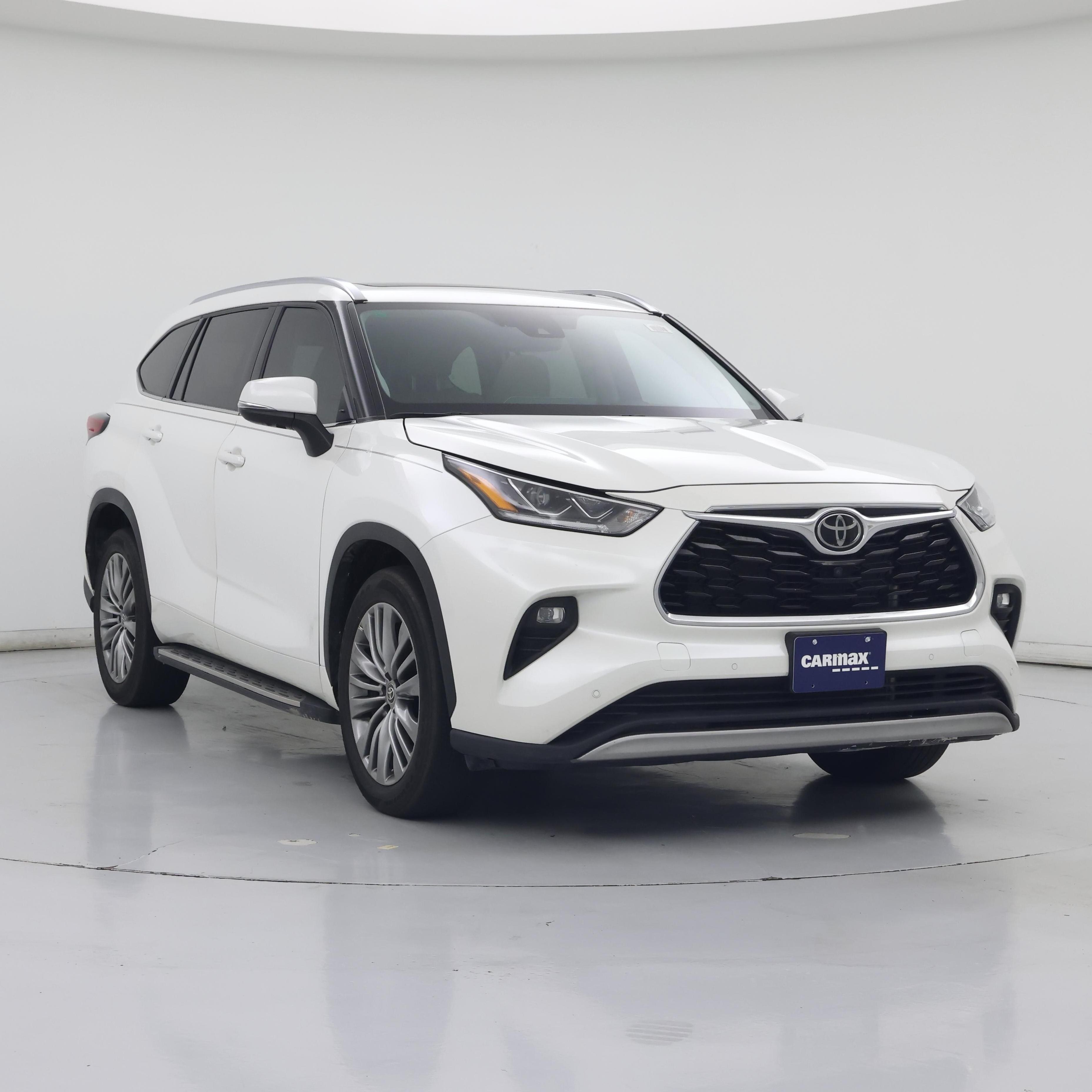 White 2021 Toyota Highlander SUV / Crossover Front-Wheel Drive Automatic