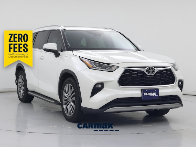 White 2021 Toyota Highlander SUV / Crossover Front-Wheel Drive Automatic