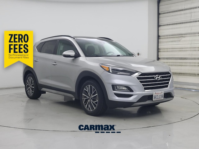 Silver 2020 Hyundai Tucson SUV / Crossover Front-Wheel Drive Automatic