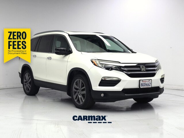 White 2017 Honda Pilot SUV / Crossover All-Wheel Drive Automatic