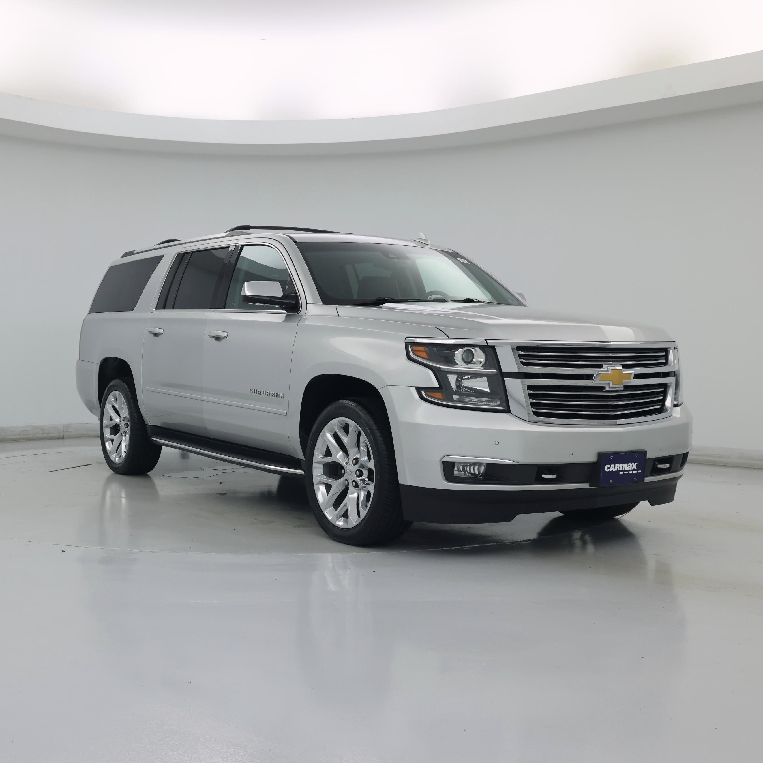Silver 2020 Chevrolet Suburban SUV / Crossover Four-Wheel Drive Automatic