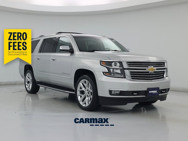 Silver 2020 Chevrolet Suburban SUV / Crossover Four-Wheel Drive Automatic
