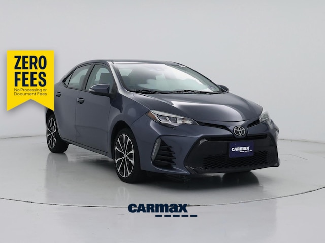 Gray 2017 Toyota Corolla Sedan Front-Wheel Drive Automatic