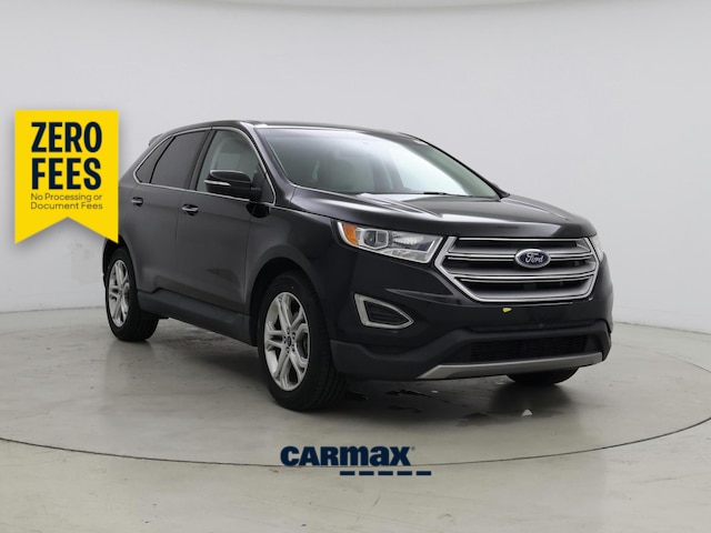 Black 2018 Ford Edge SUV / Crossover Front-Wheel Drive Automatic