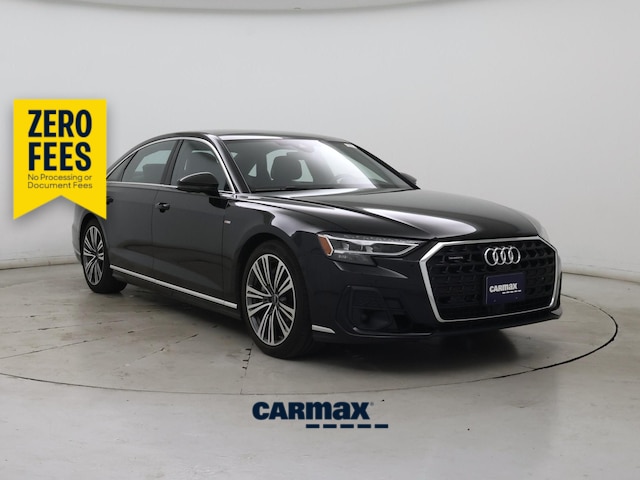 Black 2023 Audi A8 Sedan All-Wheel Drive Automatic