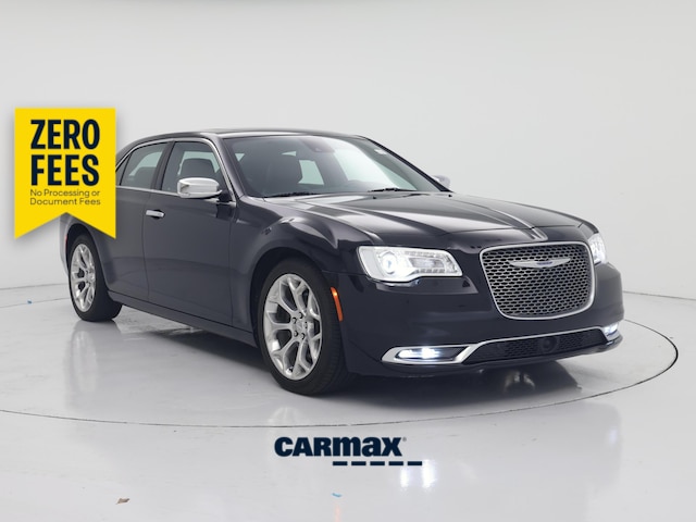 Black 2019 Chrysler 300 Sedan Rear-Wheel Drive Automatic