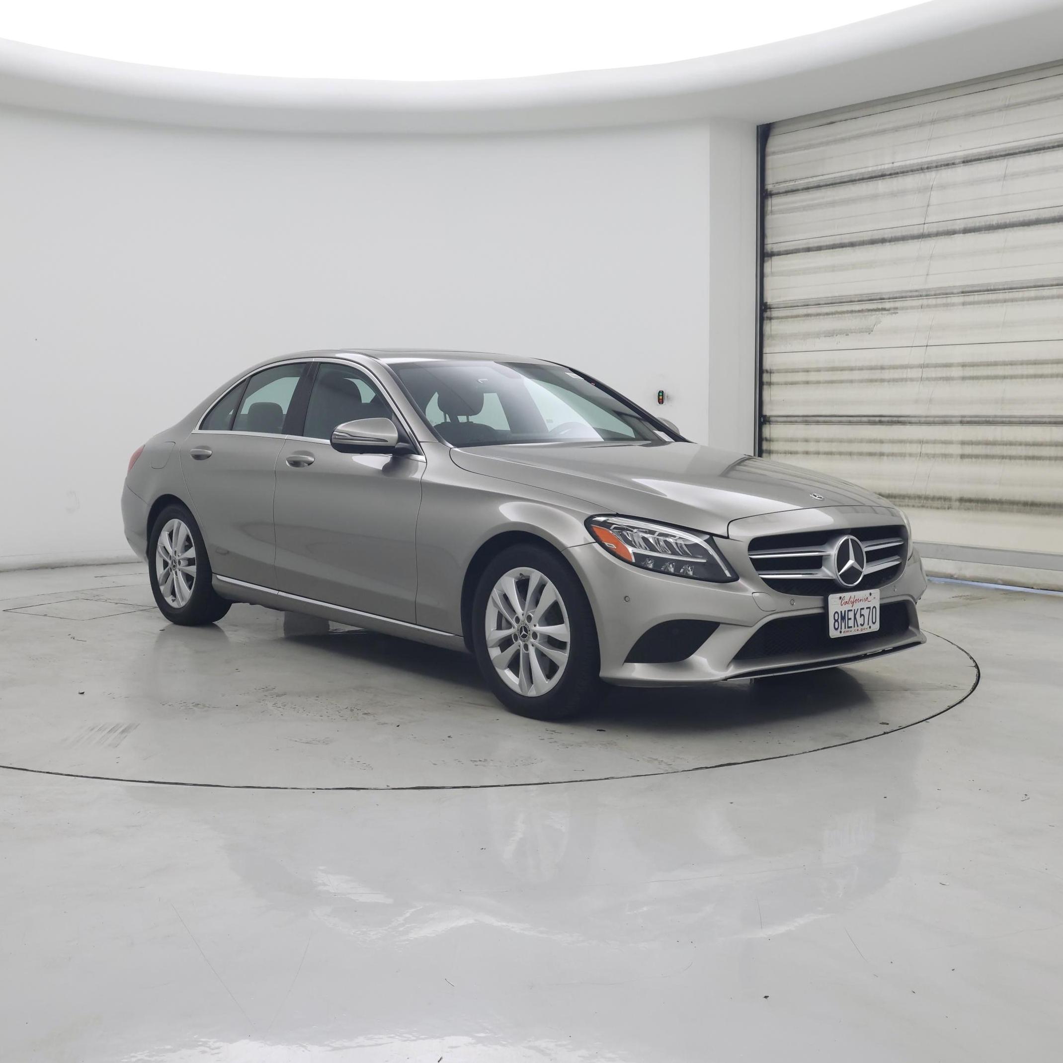 Gold 2019 Mercedes-Benz C-Class Sedan Rear-Wheel Drive Automatic