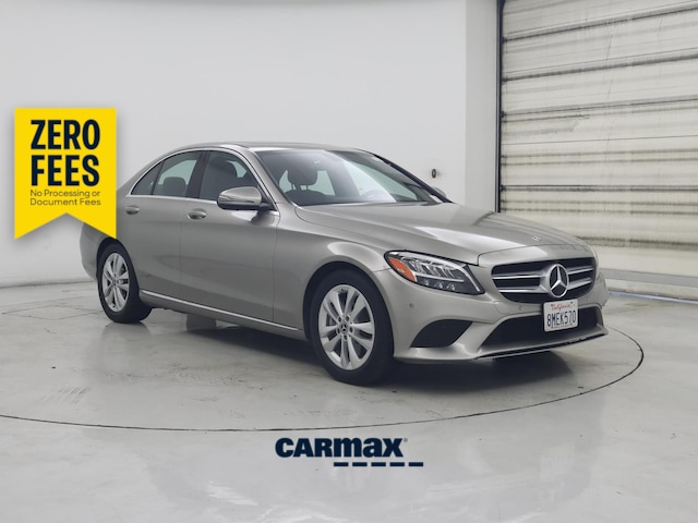 Gold 2019 Mercedes-Benz C-Class Sedan Rear-Wheel Drive Automatic