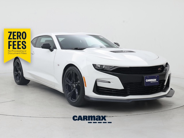 White 2019 Chevrolet Camaro Coupe Rear-Wheel Drive Automatic