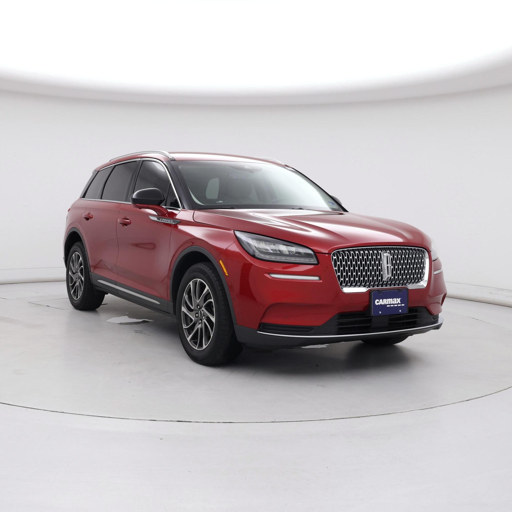 Red 2020 Lincoln Corsair SUV / Crossover All-Wheel Drive Automatic