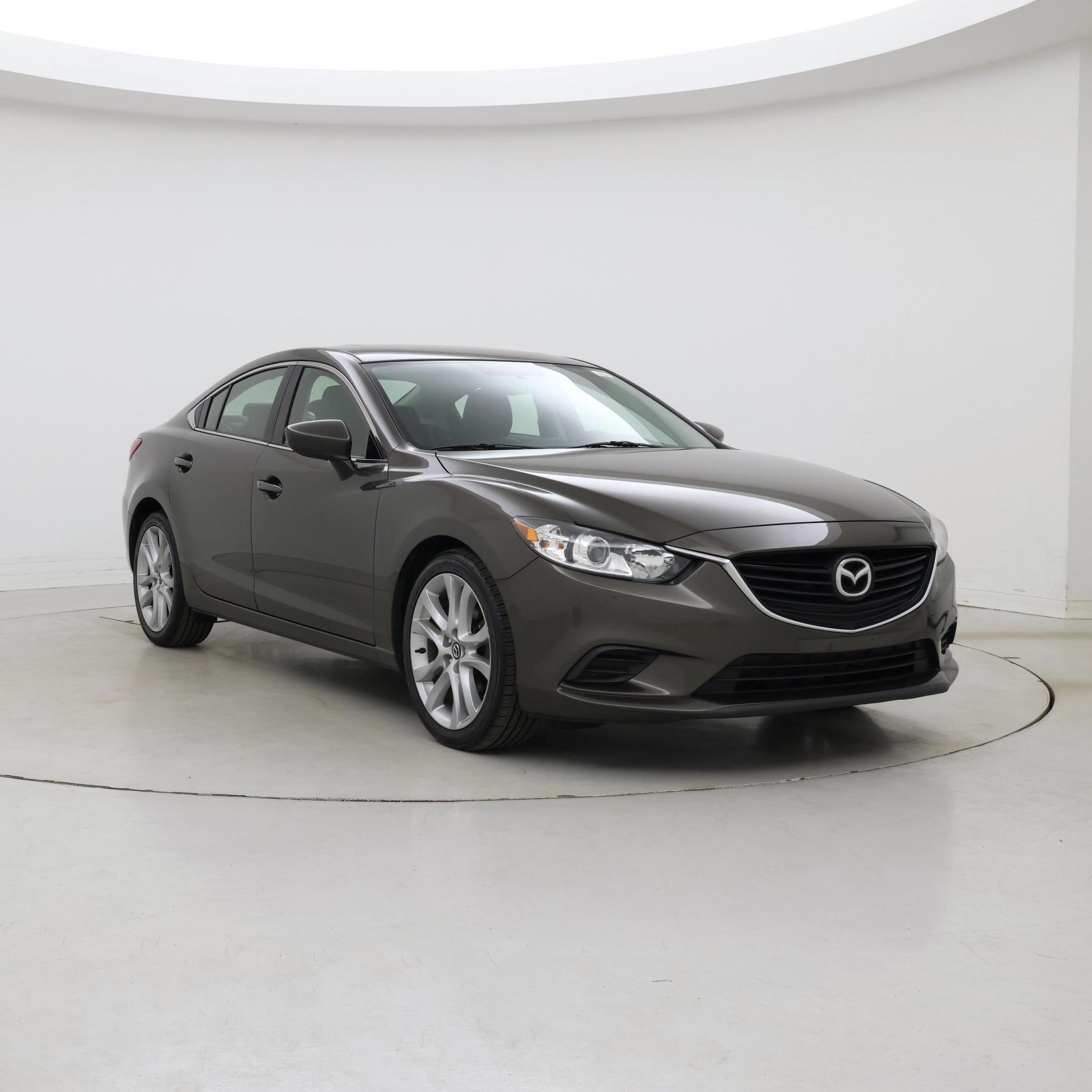 Gray 2016 Mazda MAZDA6 Sedan Front-Wheel Drive Automatic