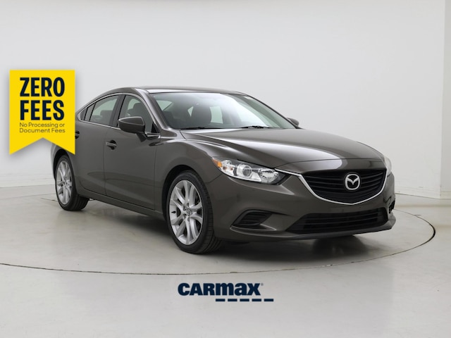 Gray 2016 Mazda MAZDA6 Sedan Front-Wheel Drive Automatic