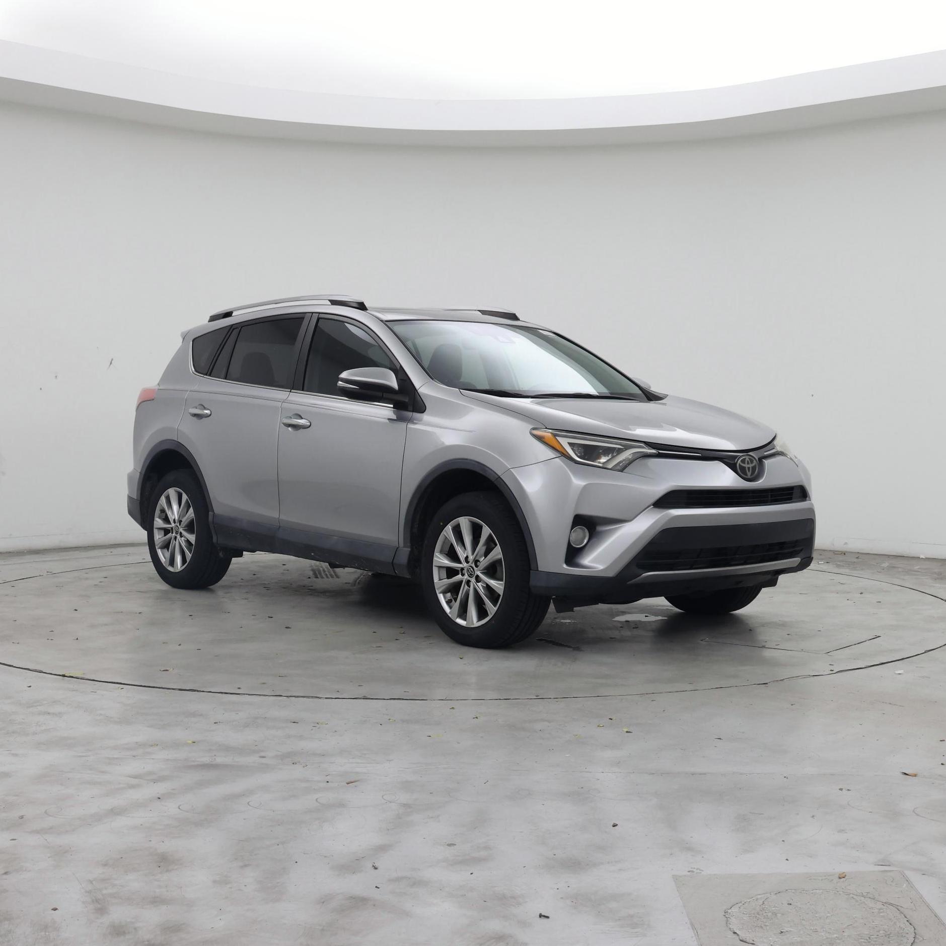 Silver 2018 Toyota RAV4 SUV / Crossover Front-Wheel Drive Automatic