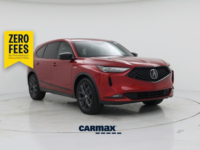 Red 2022 Acura MDX SUV / Crossover All-Wheel Drive Automatic
