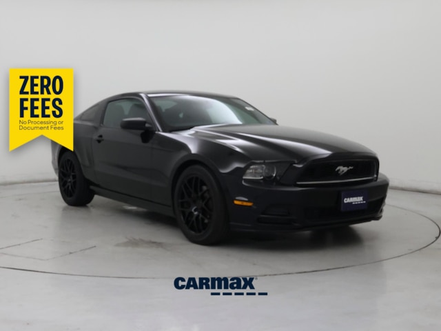 Black 2014 Ford Mustang Coupe Manual