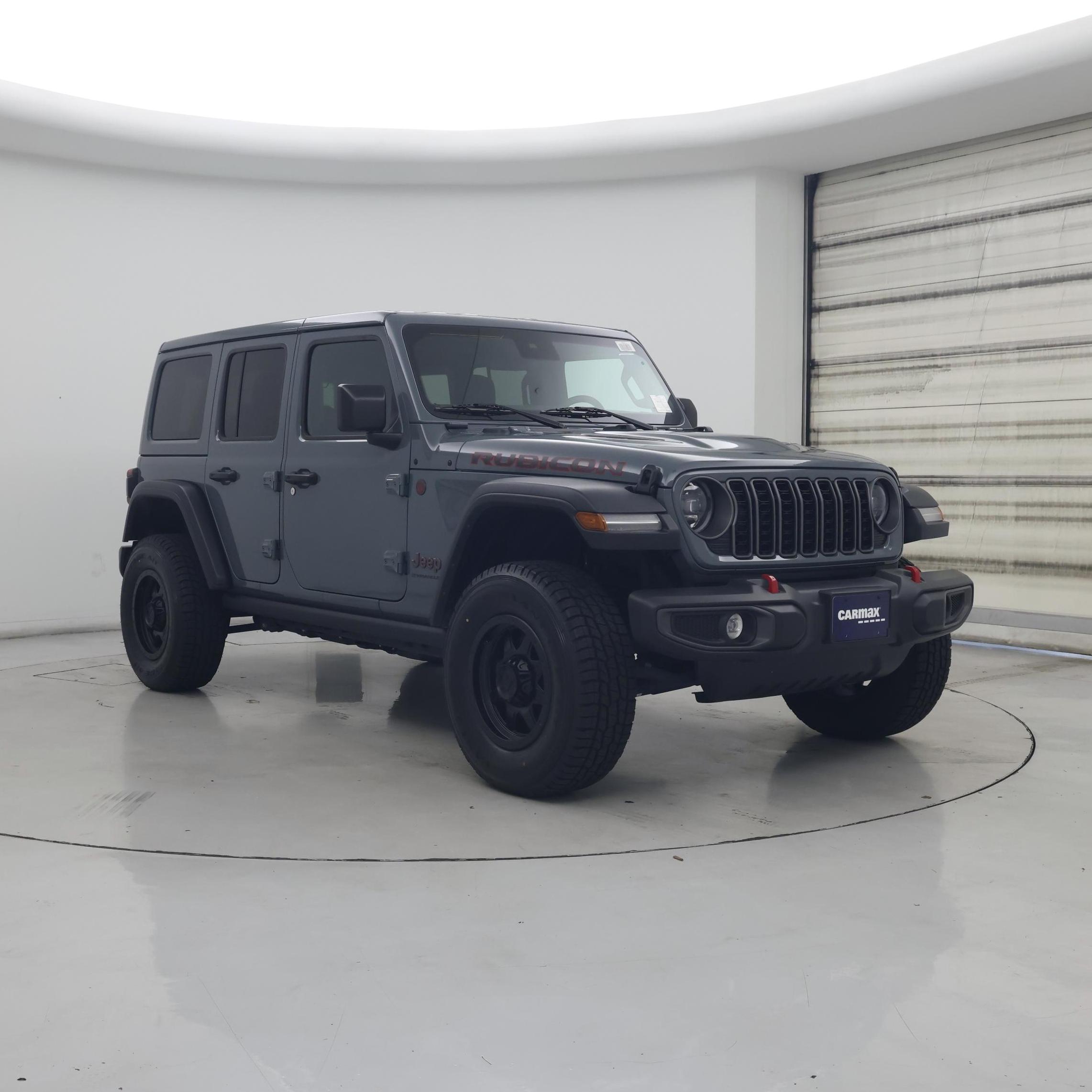 Gray 2024 Jeep Wrangler SUV / Crossover Four-Wheel Drive Automatic