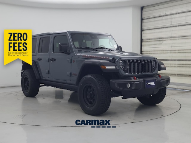 Gray 2024 Jeep Wrangler SUV / Crossover Four-Wheel Drive Automatic