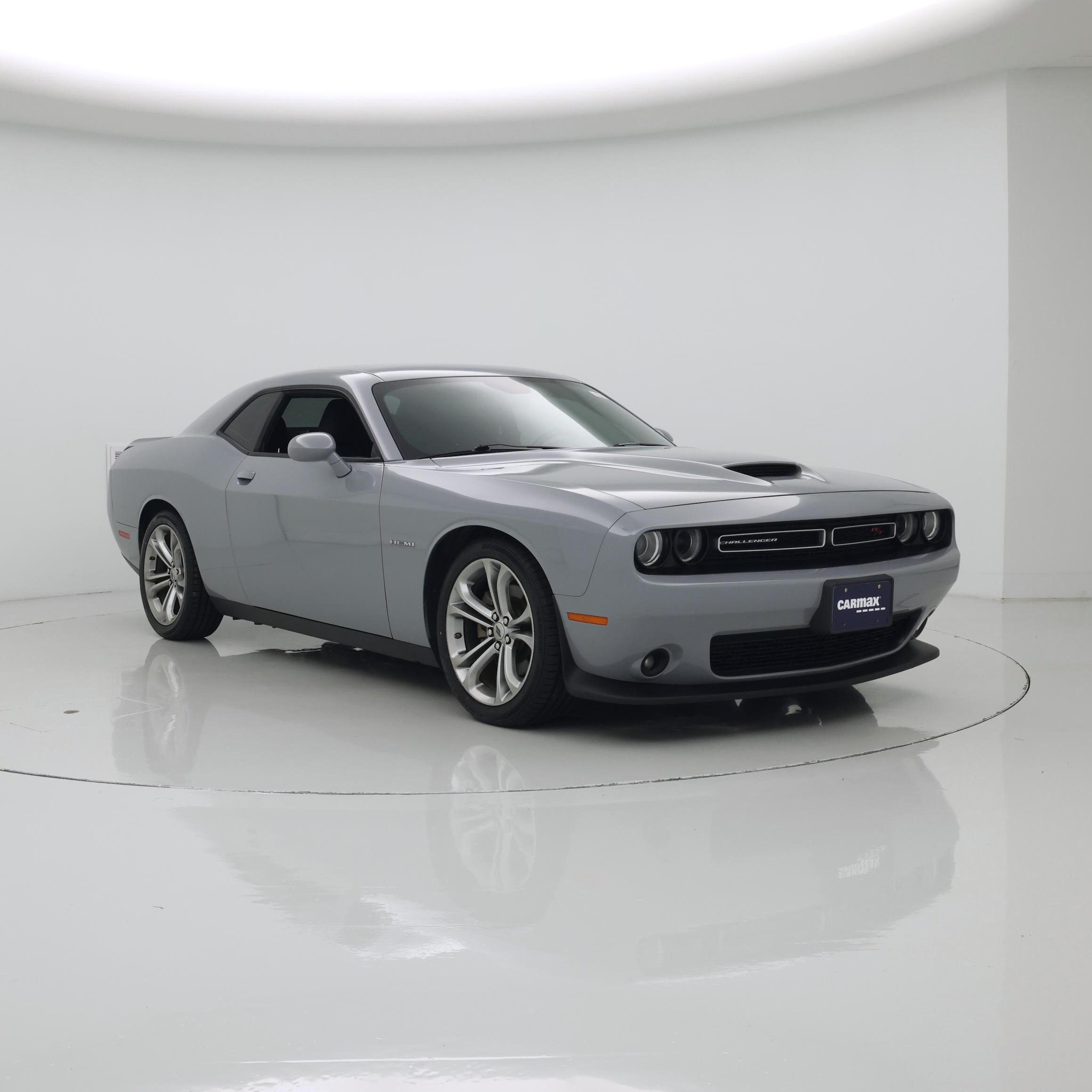 Gray 2022 Dodge Challenger Coupe Rear-Wheel Drive Automatic