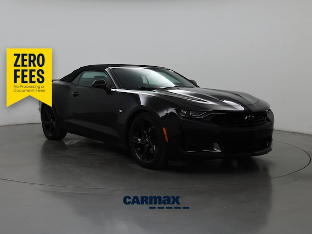 Black 2023 Chevrolet Camaro Convertible Rear-Wheel Drive Automatic