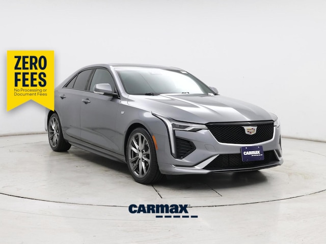 Gray 2020 Cadillac CT4 Sedan Rear-Wheel Drive Automatic
