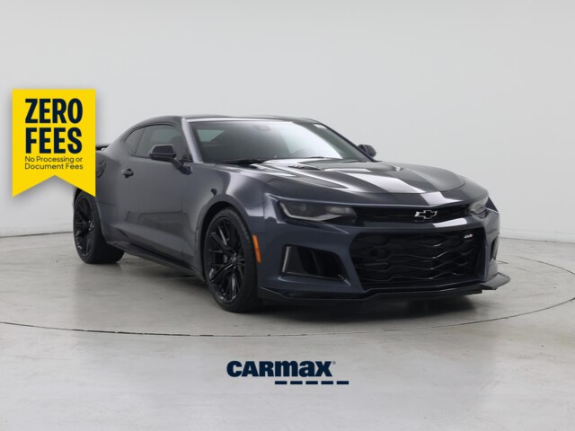 Gray 2023 Chevrolet Camaro Coupe Rear-Wheel Drive Manual