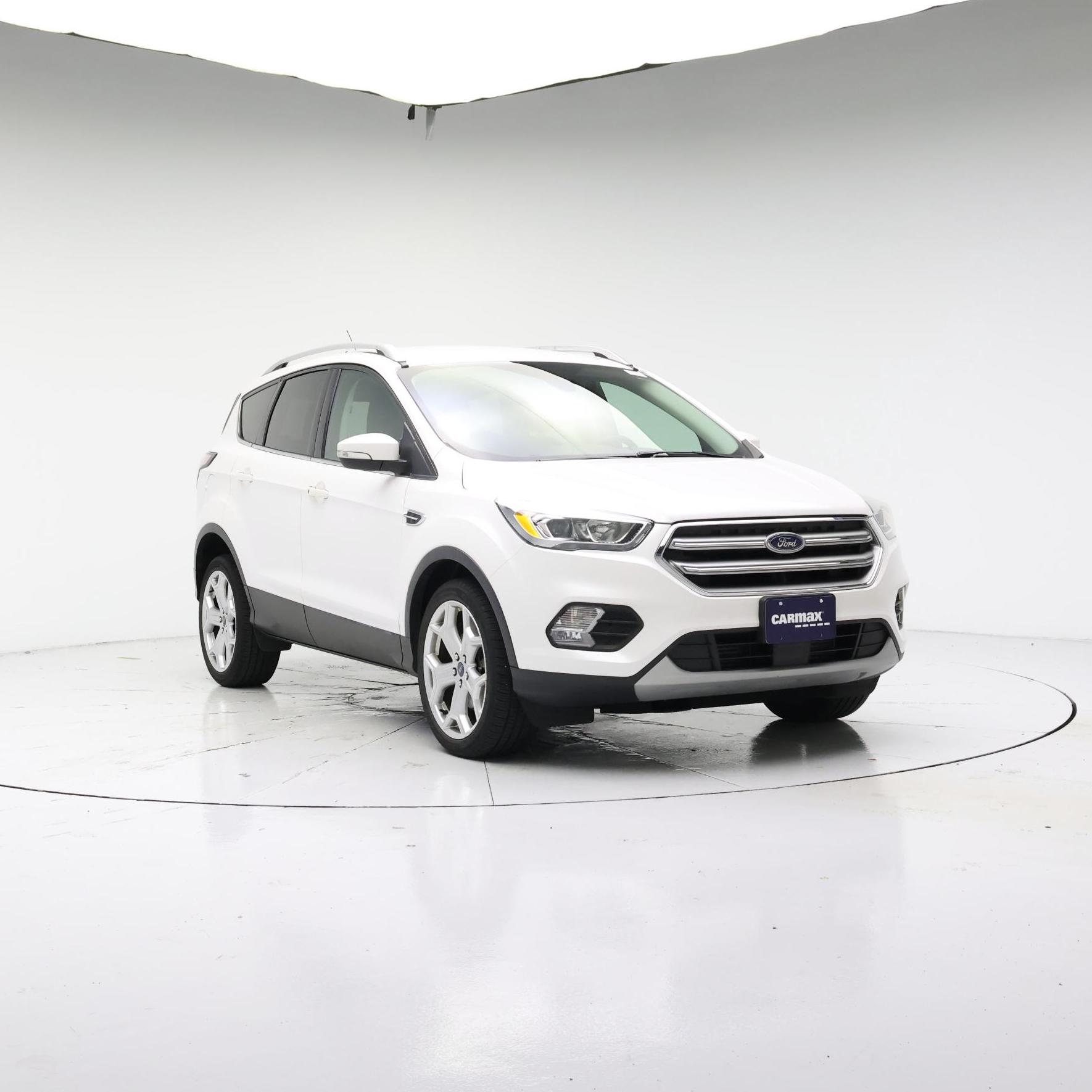 White 2017 Ford Escape SUV / Crossover All-Wheel Drive Automatic
