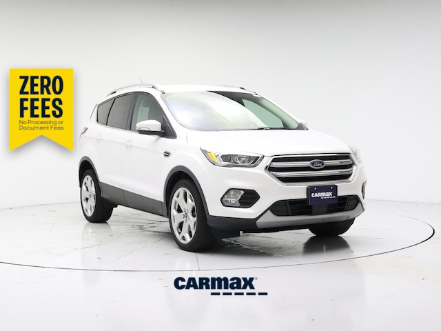 White 2017 Ford Escape SUV / Crossover All-Wheel Drive Automatic