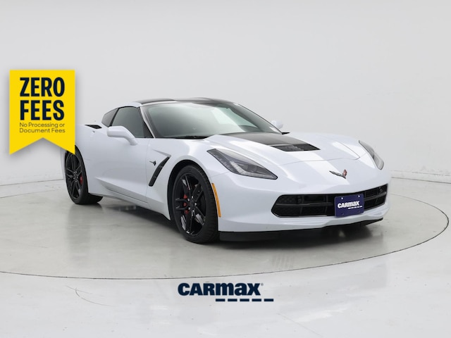 Gray 2019 Chevrolet Corvette Coupe Rear-Wheel Drive Automatic