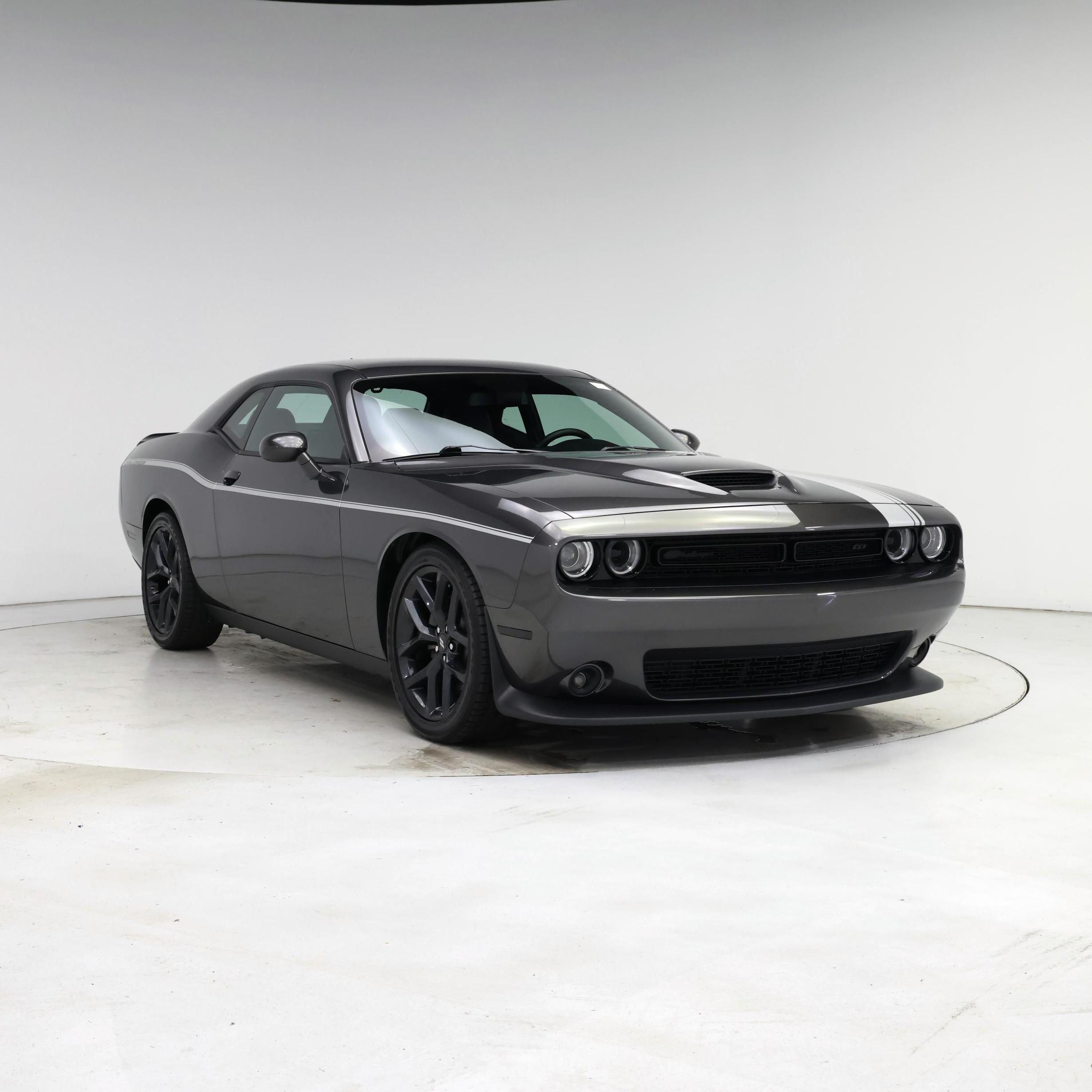 Gray 2022 Dodge Challenger Coupe Rear-Wheel Drive Automatic