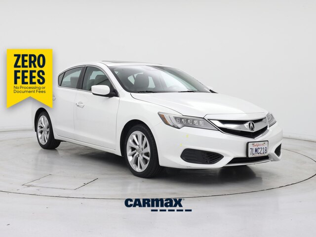 White 2016 Acura ILX Sedan Automatic