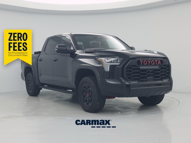 Black 2025 Toyota Tundra Hybrid Pickup Truck Four-Wheel Drive Automatic