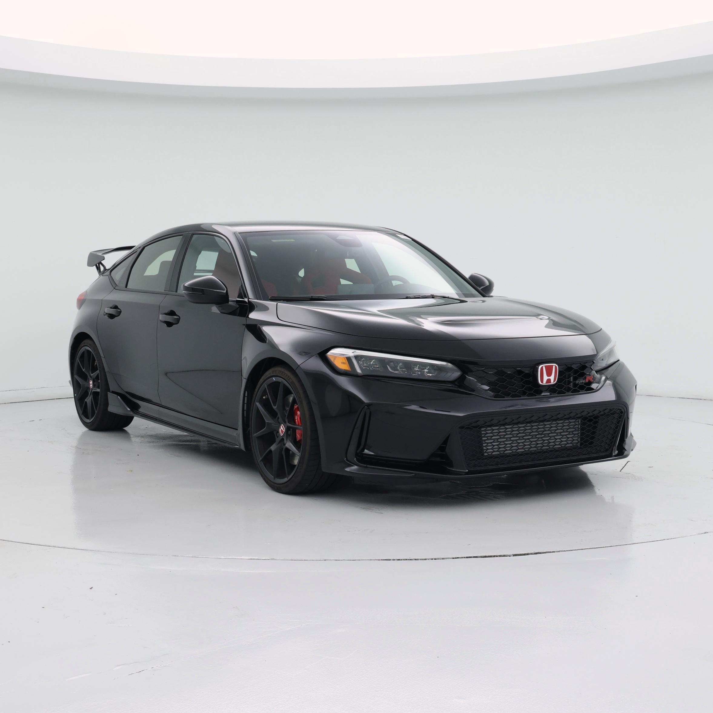 Black 2024 Honda Civic Type R Hatchback Front-Wheel Drive Manual