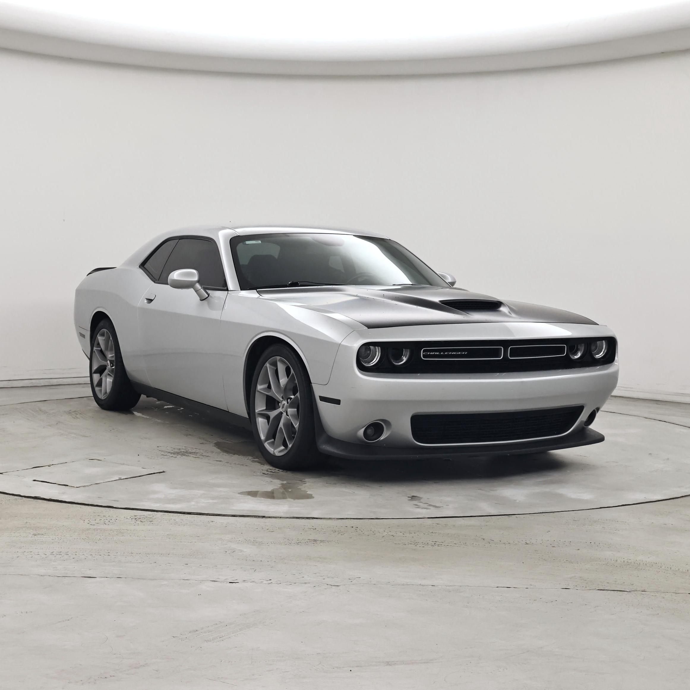 Silver 2022 Dodge Challenger Coupe Rear-Wheel Drive Automatic
