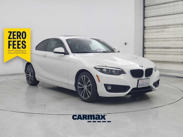 White 2019 BMW 2 Series Coupe Rear-Wheel Drive Automatic