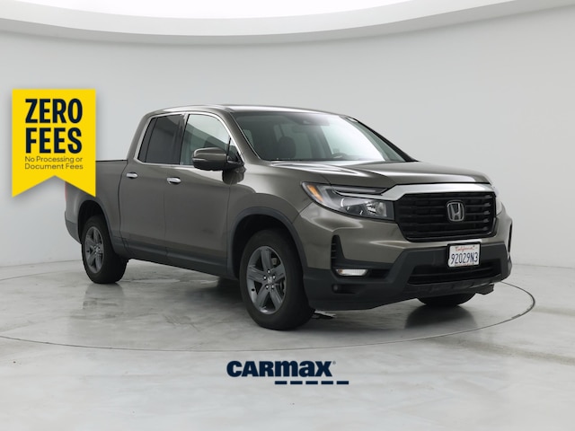 Brown 2022 Honda Ridgeline Pickup Truck All-Wheel Drive Automatic