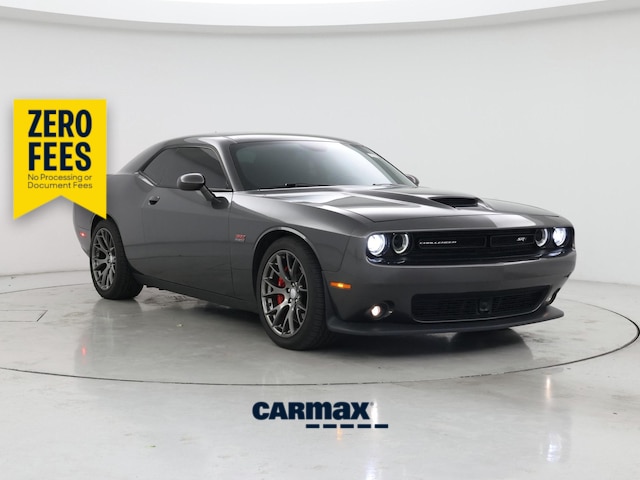 Gray 2015 Dodge Challenger Coupe Rear-Wheel Drive Automatic