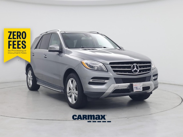 Silver 2015 Mercedes-Benz M-Class SUV / Crossover All-Wheel Drive Automatic
