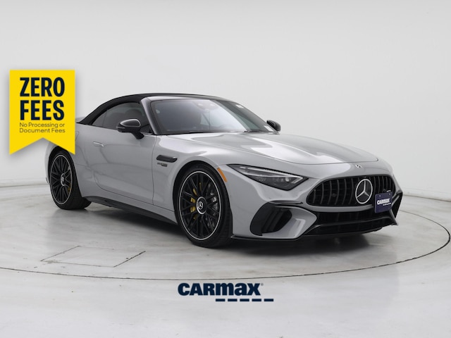 Gray 2022 Mercedes-Benz SL-Class Convertible All-Wheel Drive Automatic