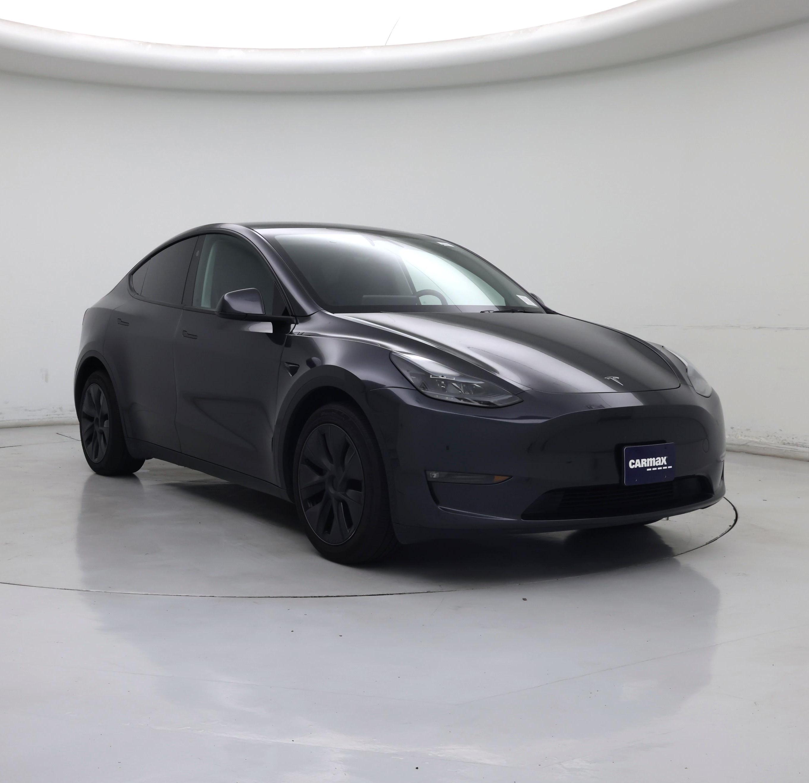 Gray 2025 Tesla Model Y SUV / Crossover All-Wheel Drive Automatic