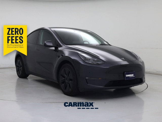 Gray 2025 Tesla Model Y SUV / Crossover All-Wheel Drive Automatic
