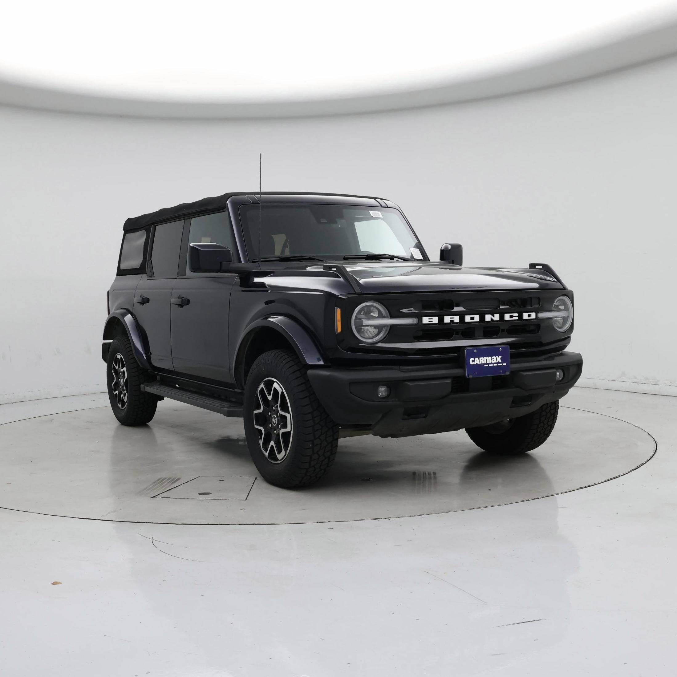 Black 2021 Ford Bronco SUV / Crossover Four-Wheel Drive Automatic