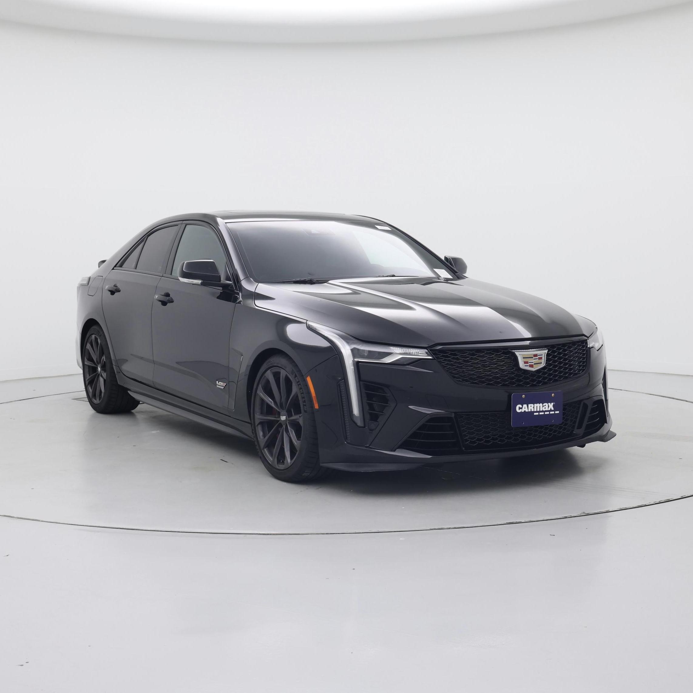 Black 2026 Cadillac CT4-V Blackwing Sedan Rear-Wheel Drive Automatic