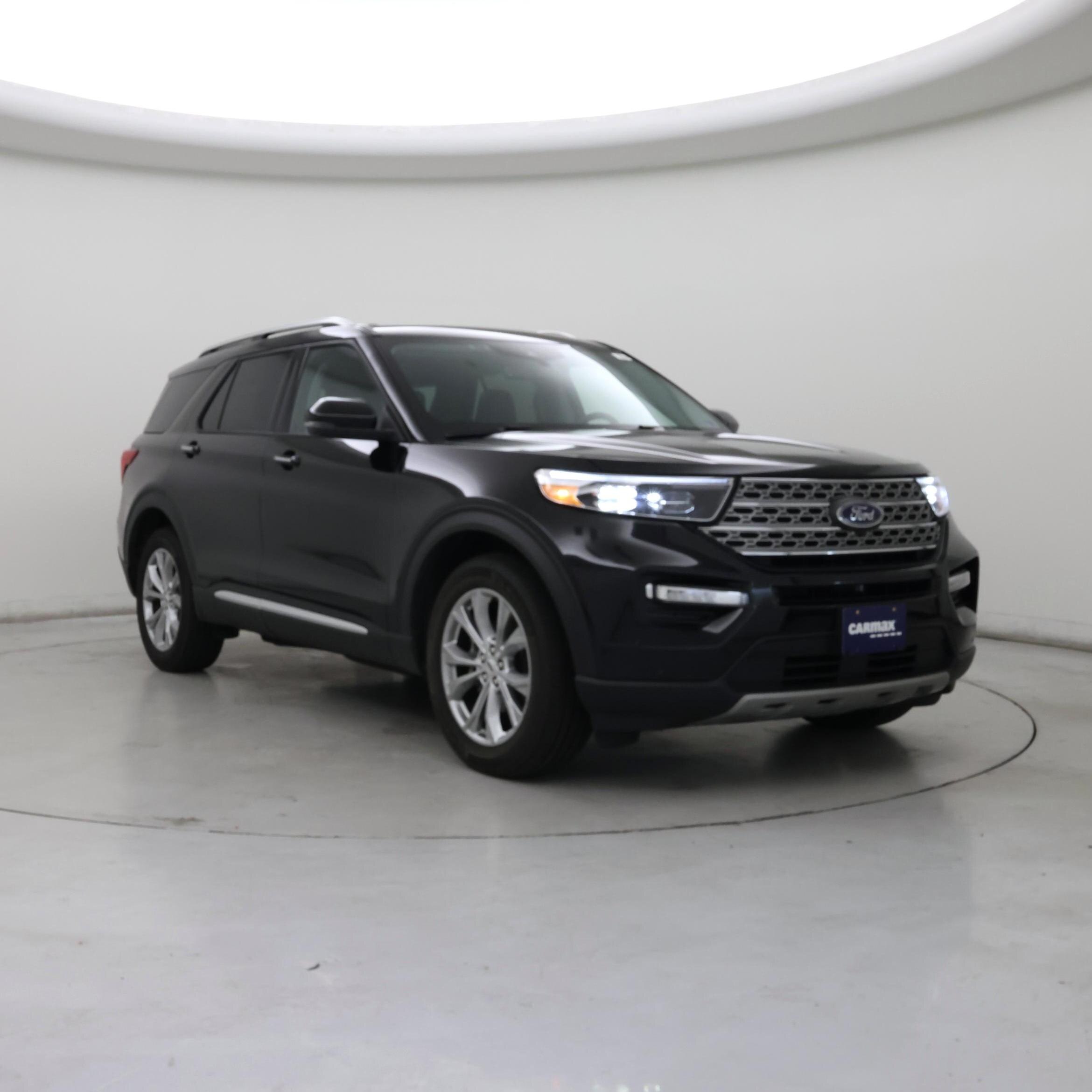 Black 2021 Ford Explorer SUV / Crossover All-Wheel Drive Automatic