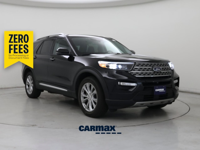 Black 2021 Ford Explorer SUV / Crossover All-Wheel Drive Automatic