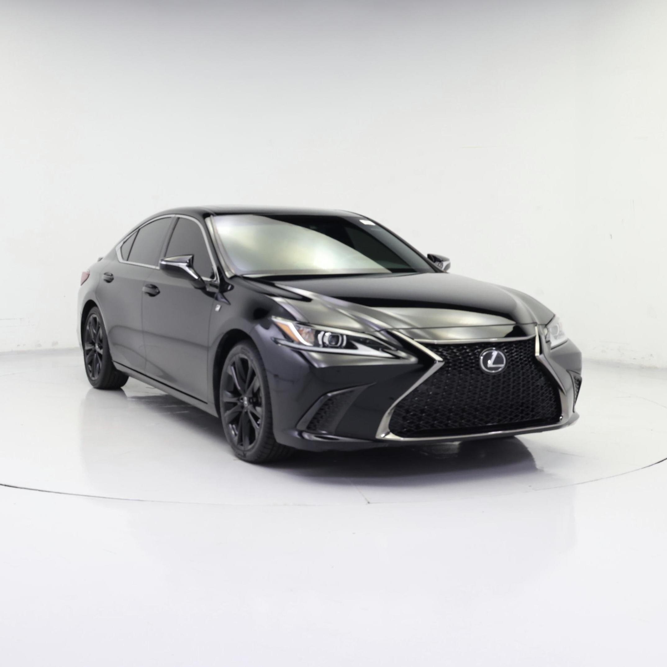 Black 2023 Lexus ES Sedan Front-Wheel Drive Automatic