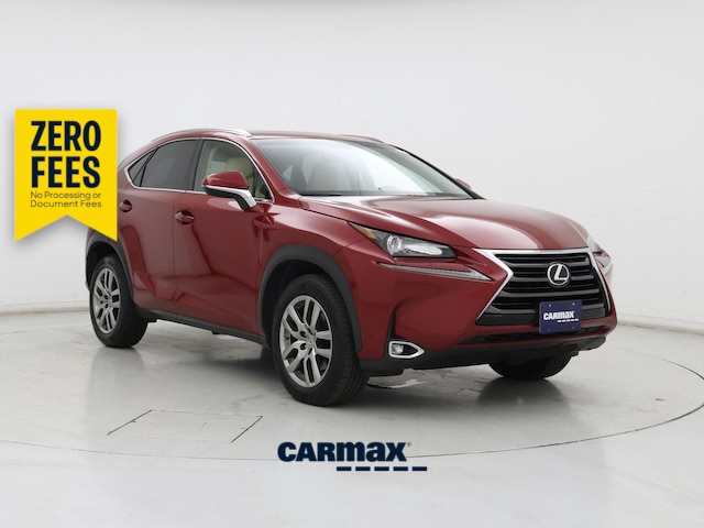 Red 2015 Lexus NX SUV / Crossover All-Wheel Drive Automatic