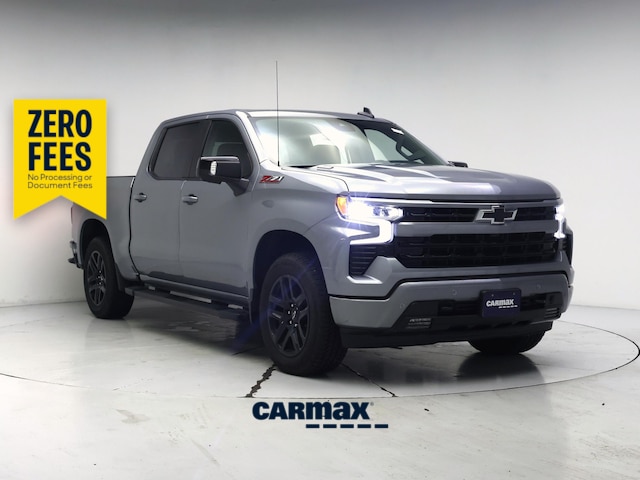 Silver 2026 Chevrolet Silverado 1500 Pickup Truck Four-Wheel Drive Automatic