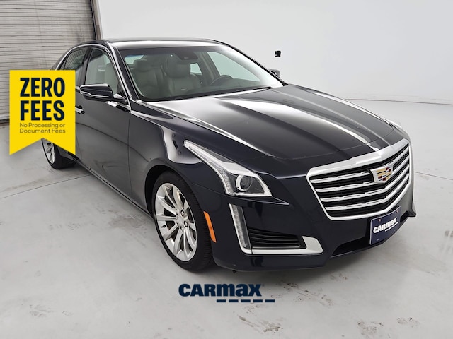 Blue 2018 Cadillac CTS Sedan All-Wheel Drive Automatic