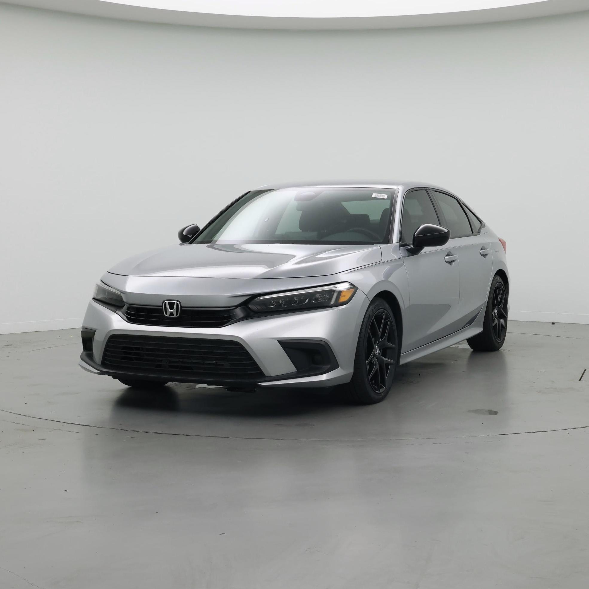 Silver 2024 Honda Civic Sedan Front-Wheel Drive Automatic